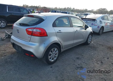 2013 Kia Rio Lx из США, поврежденный, VIN KNADM5A32D6144676